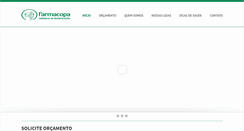 Desktop Screenshot of farmacopa.com.br